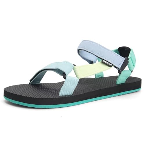 WateLves Women's Arch-Support Hiking Sandals for Outdoor Travel