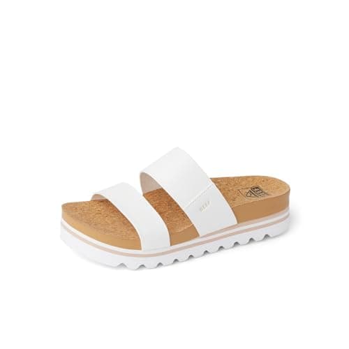 REEF Women's Cushion Vista Hi Platform Sandal - Comfortable Beach Hire