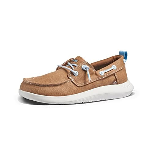 REEF Swellsole Pier Boat Shoe - Memory Foam Comfort, Lightweight & Flexible