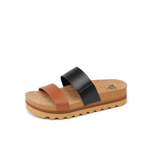 REEF Women's Cushion Vista Hi Platform Sandal - Comfortable Beach Hire