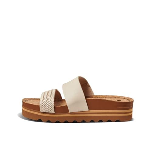 REEF Women's Cushion Vista Hi Platform Sandal - Comfortable Beach Hire