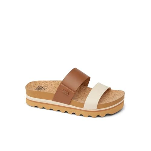 REEF Women's Cushion Vista Hi Platform Sandal - Comfortable Beach Hire