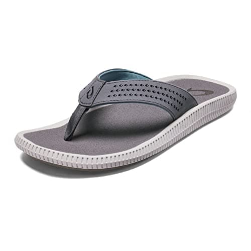 Men's Beach Sandals by OLUKAI, Quick-Dry Flip-Flop Slides, Water Resistant
