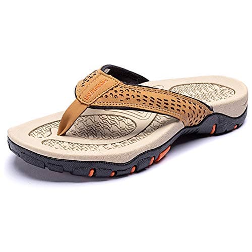 KIIU Mens Thong Sandals for Beach and Beyond