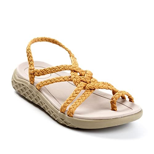 Plaka Explore Women's Comfortable Walking and Hiking Sandals | Arch Support, Waterproof & Travel Perfect