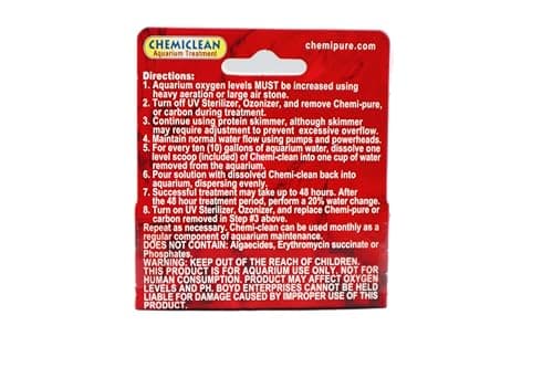 Chemiclean Aquarium Cleaner, 6gm