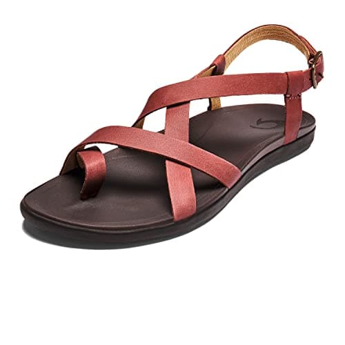 OLUKAI Upena Women's Quick-Dry Beach Sandals, Water Resistant & Comfortable