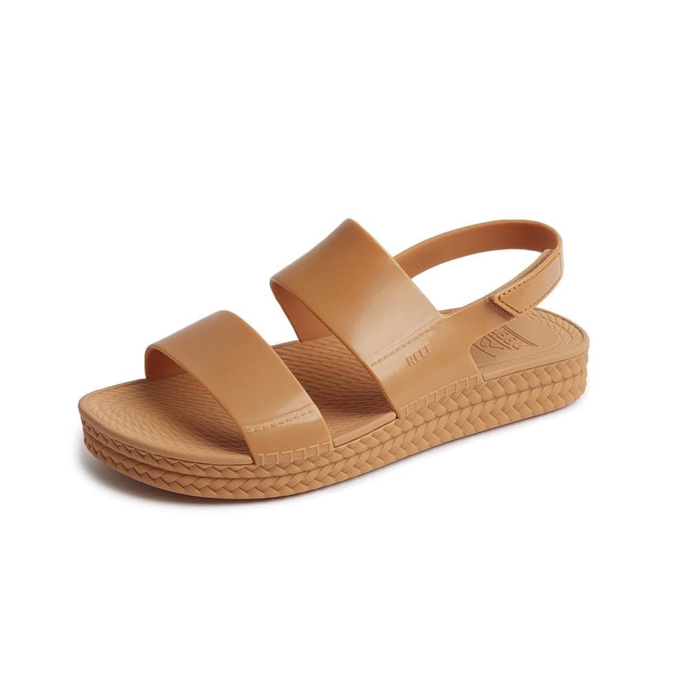 Water-Friendly Platform Sandal for Women with Adjustable Velcro Strap