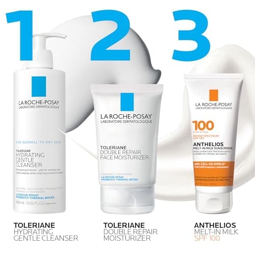 La Roche-Posay Anthelios Melt-In Milk SPF 100, Broad Spectrum Antioxidants, Oil Free, Sun Sensitive Skin