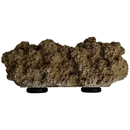 Brown Floating Rock Coral Frag Rack with Strong N52 Magnets for 1/2" Glass