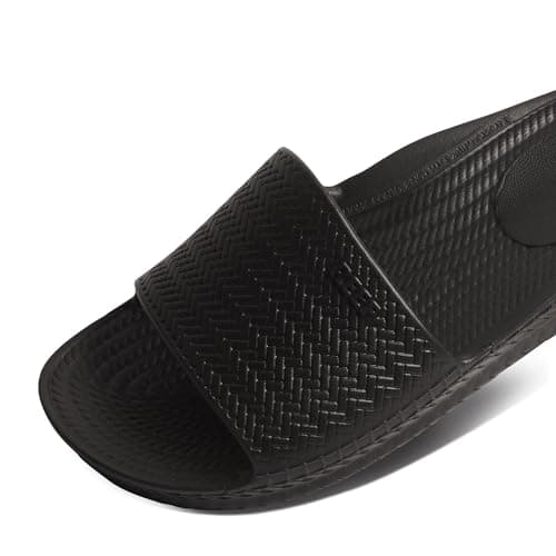 REEF Women's Water Scout Slide Sandal Black Size 7