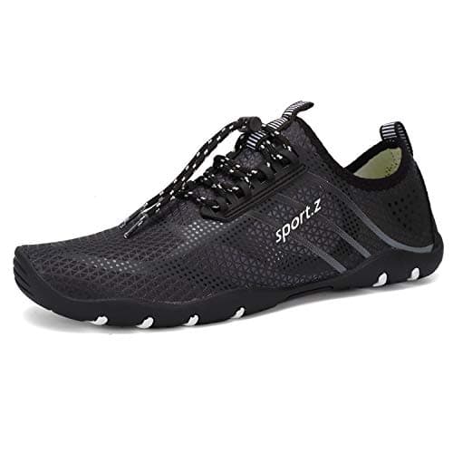WateLves Mens & Womens Barefoot Beach Swim Shoes Quick-Dry Aqua Socks