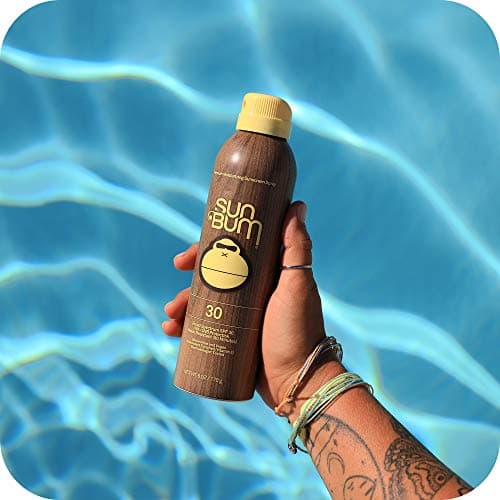 Sun Bum Original SPF 30 Vegan Reef Friendly Sunscreen Spray 2 Pack