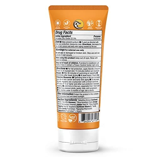 Badger Kids Mineral Sunscreen SPF 40, 98% Organic, Zinc Oxide, Water Resistant, Reef Friendly