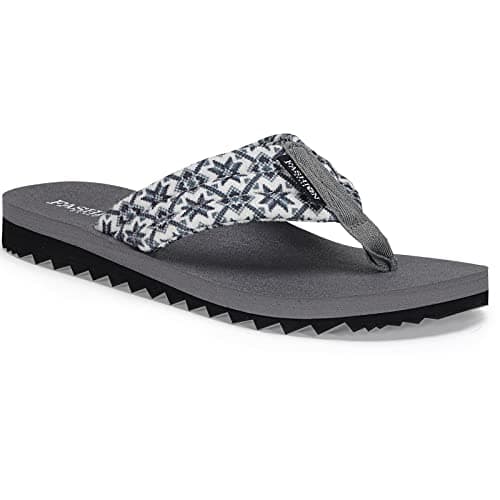 EZSURF Women's Arch Support Flip-Flops for Comfortable Yoga Mat Sandals