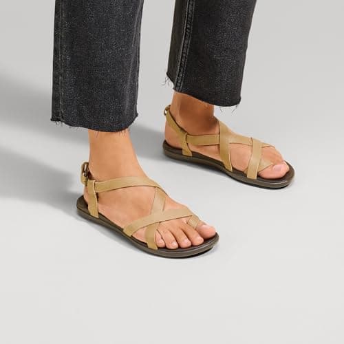 OLUKAI Upena Women's Quick-Dry Beach Sandals, Water Resistant & Comfortable