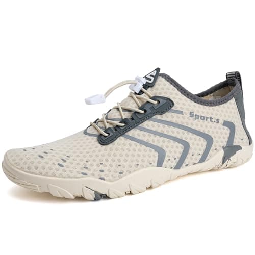 WateLves Mens & Womens Barefoot Beach Swim Shoes Quick-Dry Aqua Socks