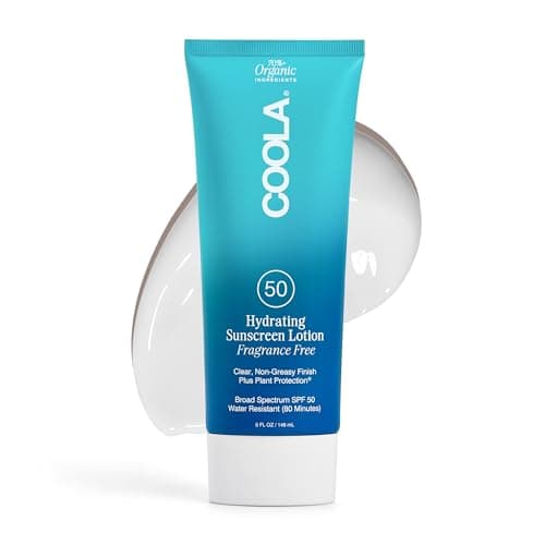 COOLA Organic SPF 50 Sunblock Body Lotion, Dermatologist Tested