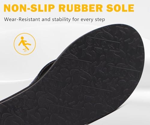 ONCAI Women's Comfortable Summer Flip Flops with Arch Support