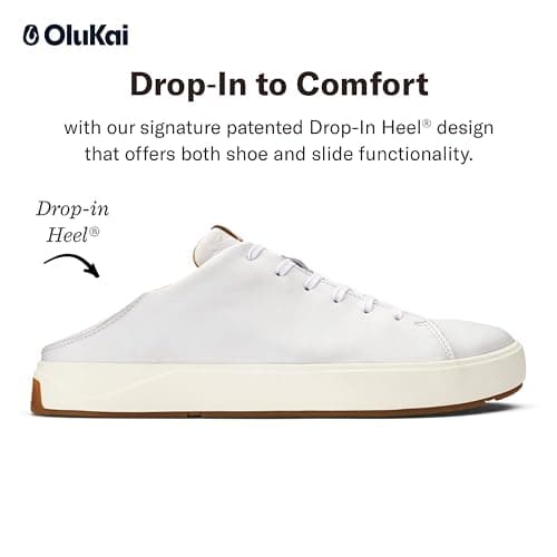OLUKAI Lae'ahi Li 'ILI Men's Leather Sneakers