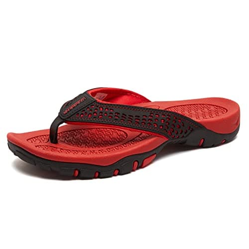 KIIU Mens Thong Sandals for Beach and Beyond