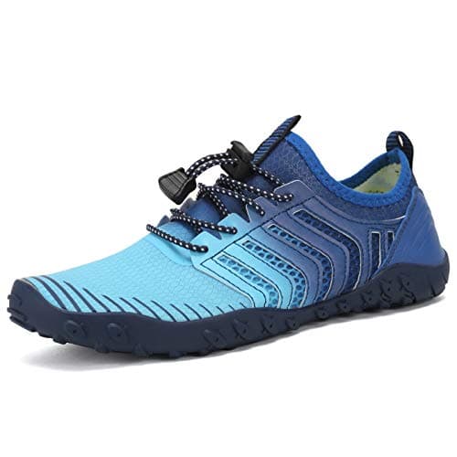 WateLves Mens & Womens Barefoot Beach Swim Shoes Quick-Dry Aqua Socks