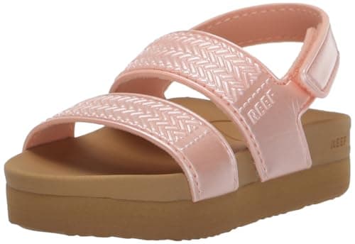 REEF Toddler Water Vista Platform Sandal, Adjustable Velcro Strap