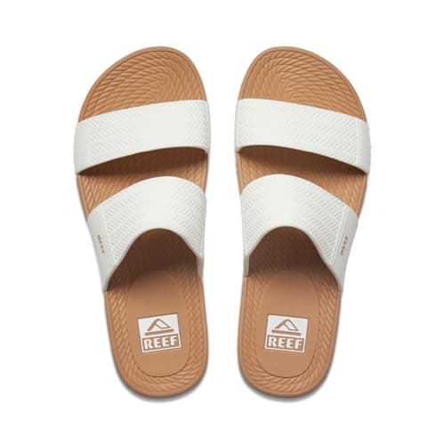 REEF Water Vista Slide Women's Platform Sandals, Water Friendly, Arch Support