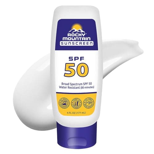 Hawaii 104 Reef Act Compliant Rocky Mountain SPF 50 Sunscreen | Broad Spectrum UVA/UVB Protection | Water Resistant 80 M