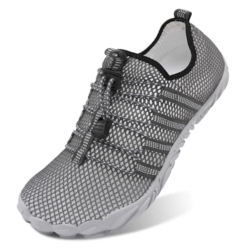 L-RUN Barefoot Water Shoes for Women & Men Aqua Sock Hiking & Swimming