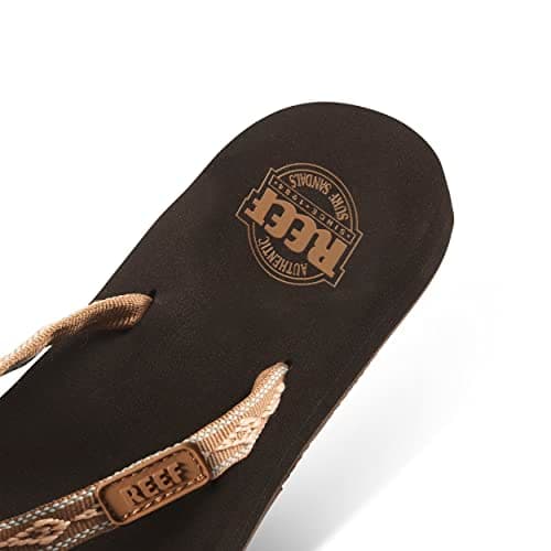 REEF Women's Ginger Beach Flip Flop, Recycled PET Strap