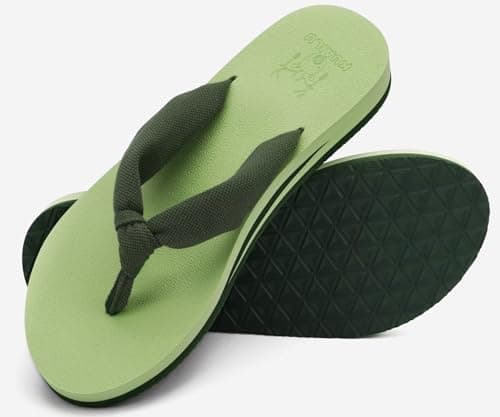 KuaiLu Arch Support Yoga Mat Thong Sandals for WomenComfortable Summer Beach Walking