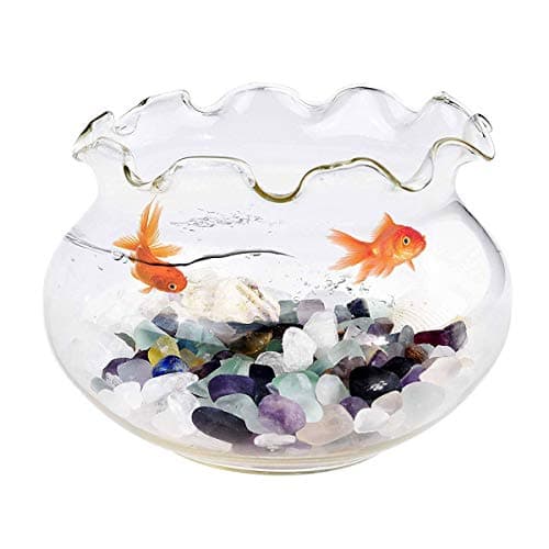 WAYBER Natural Quartz Pebbles, 2 Lbs Aquarium Gravel & Vase Decor