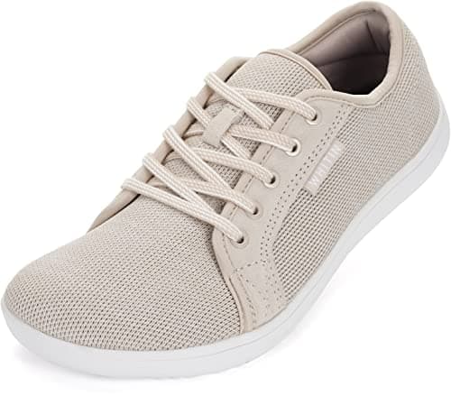 WHITIN Women's Minimalist Zero Drop Barefoot Shoes | Wide Width Fashion Sneaker