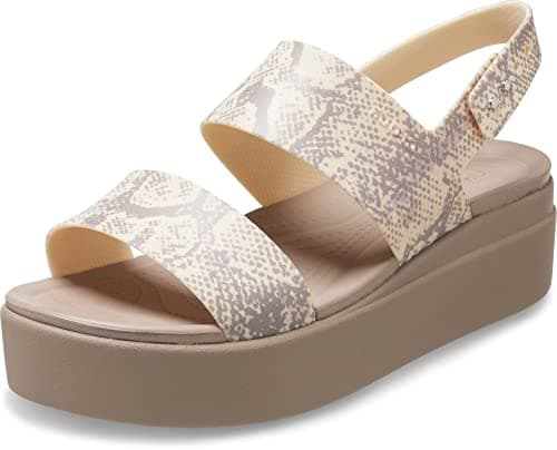 Crocs Women's Brooklyn Low Wedge Platform Sandals