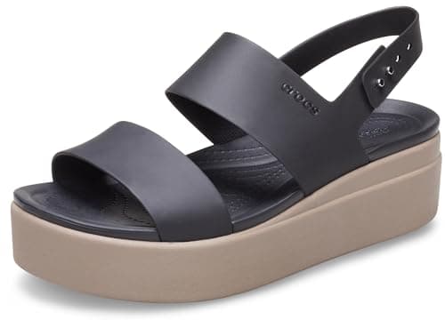 Crocs Women's Brooklyn Low Wedge Platform Sandals