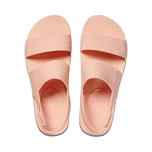 Water-Friendly Platform Sandal for Women with Adjustable Velcro Strap