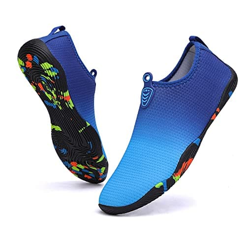 Vsufim Quick-Dry Water Sports Barefoot Shoes for Swimming Beach Pool Surf Yoga