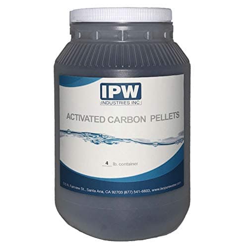 IPW Industries 4 lbs Activated Charcoal Pellets for Aquarium Purification