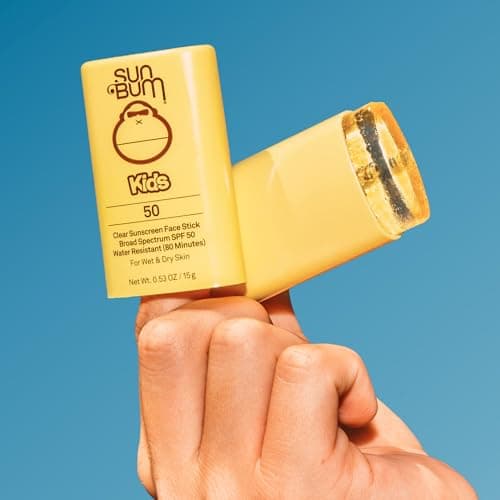 Sun Bum Kids SPF 50 Clear Face Stick Sunscreen - Hawaii 104 Act Compliant