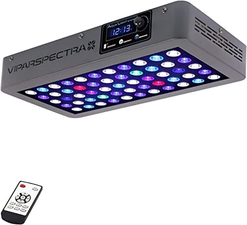 VIPARSPECTRA 165W Full Spectrum LED Reef Light for Saltwater Tanks
