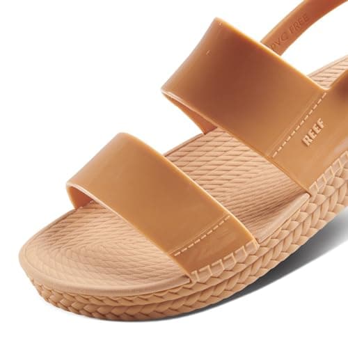 Water-Friendly Platform Sandal for Women with Adjustable Velcro Strap