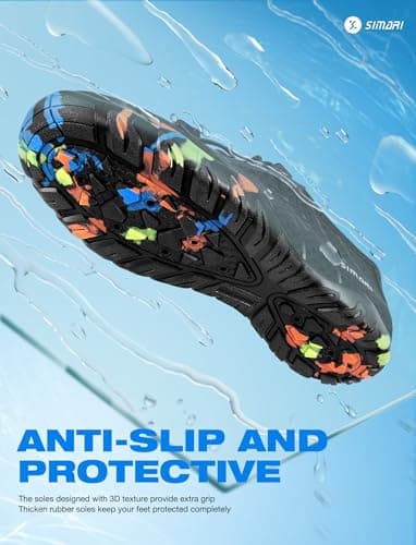 SIMARI Water Shoes for Men & Women - Quick-Dry Aqua Socks | Lightweight Swim Shoes for Surfing, Swimming, Beach Sports,