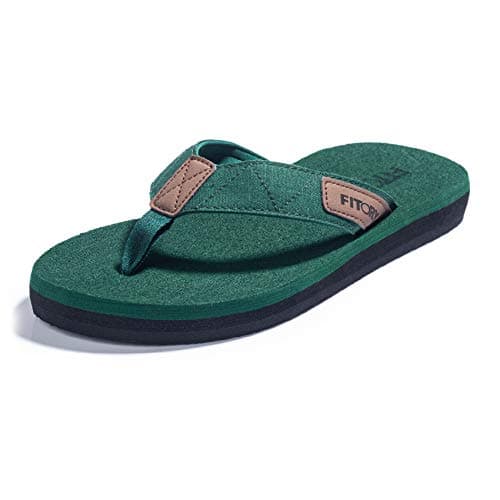 FITORY Men's Comfortable Flip-Flops for Beach and Slippers