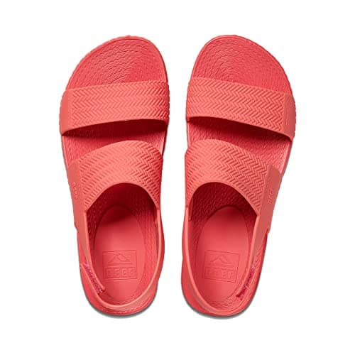Water-Friendly Platform Sandal for Women with Adjustable Velcro Strap