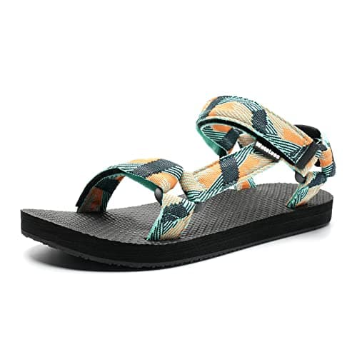 WateLves Women's Arch-Support Hiking Sandals for Outdoor Travel