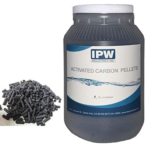 IPW Industries 4 lbs Activated Charcoal Pellets for Aquarium Purification