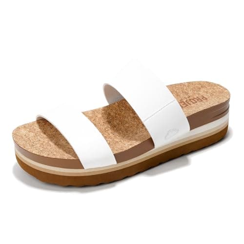 Riptide Women's Project Cloud Platform Sandals – Water-Resistant & Non-SlipComfort Beach Wedges