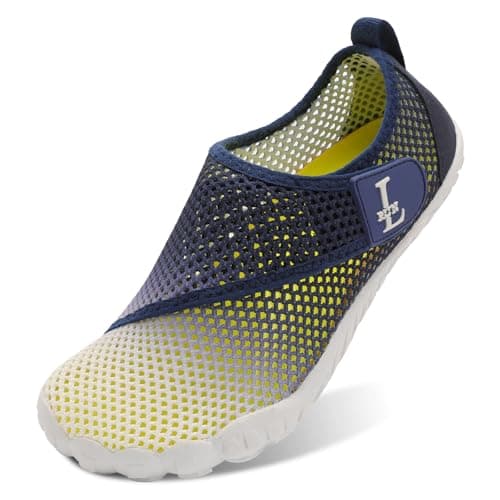 L-RUN Barefoot Water Shoes for Women & Men Aqua Sock Hiking & Swimming