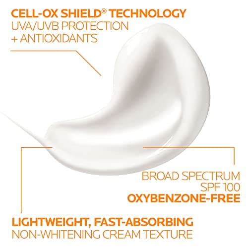 La Roche-Posay Anthelios Melt-In Milk SPF 100, Broad Spectrum Antioxidants, Oil Free, Sun Sensitive Skin